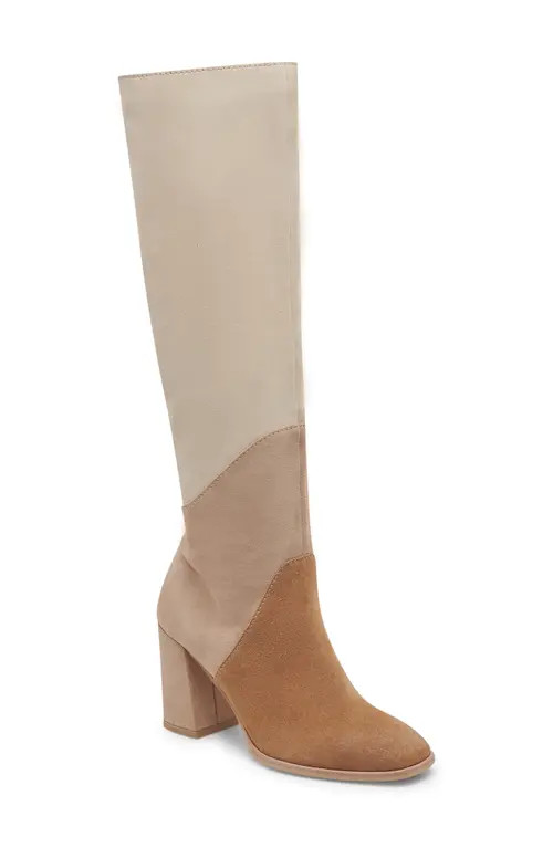 Dolce Vita Flin Knee High Boot in Dune Multi Suede at Nordstrom, Size 8.5 | Nordstrom