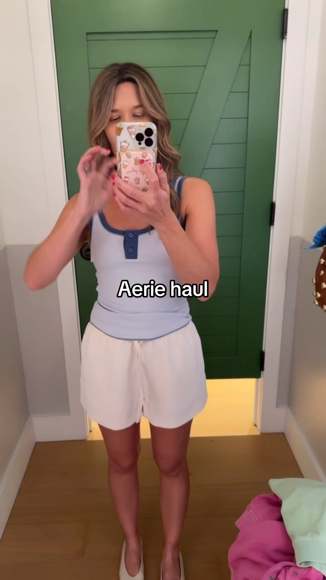 @Aerie haul
Tank medium best
Sweatshirt and jumpsuit small 

My cream shorts are @Aritzia size small

#LTKOver40 #LTKSeasonal #LTKxAerie