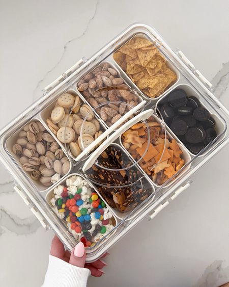 The perfect snack tray for travel, the park, day at the pool, movie night, taco night…etc. I don’t know what took me so long to buy it!! 👏

Amazon finds, snack organization, snackle box, snack box, fancythingsblog 

#LTKFindsUnder100 #LTKTravel #LTKFindsUnder50