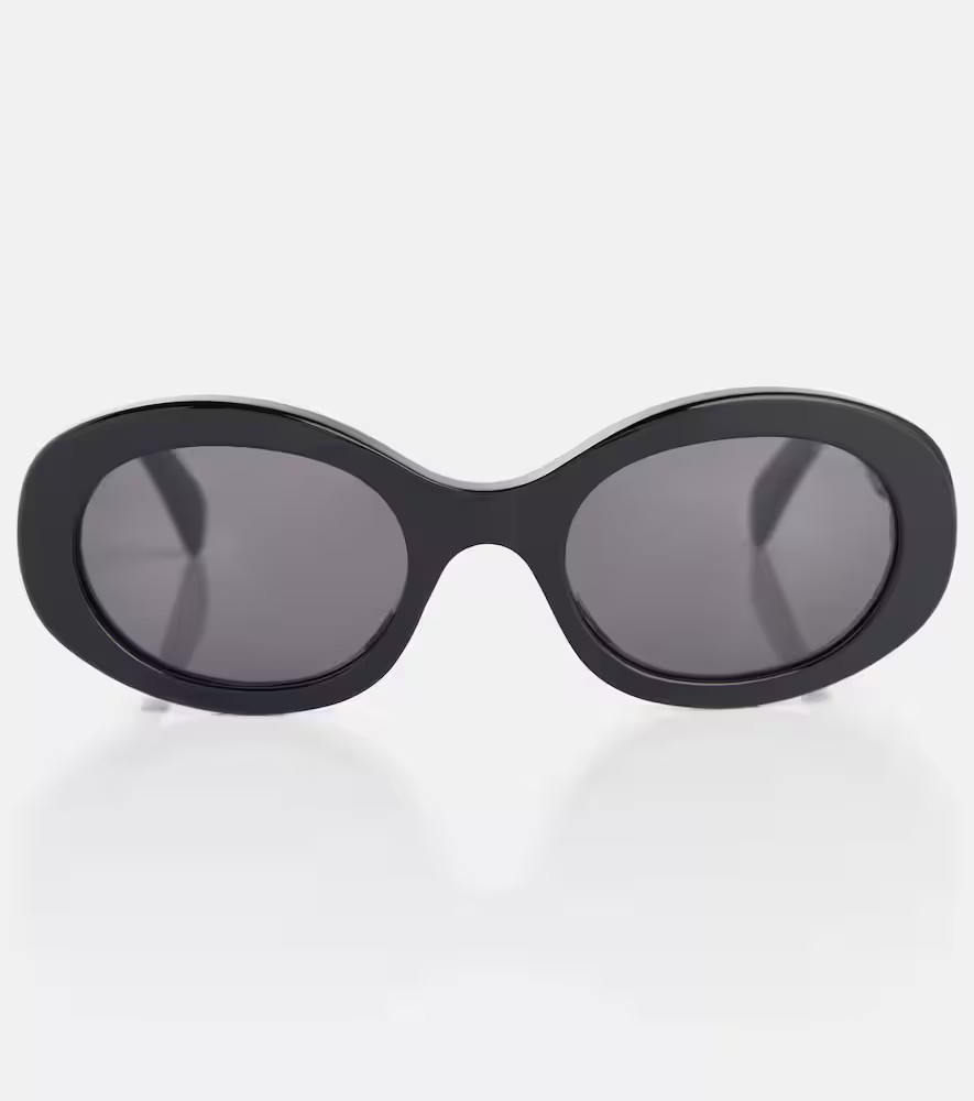 Celine Eyewear Triomphe 01 oval sunglasses | Mytheresa (US/CA)