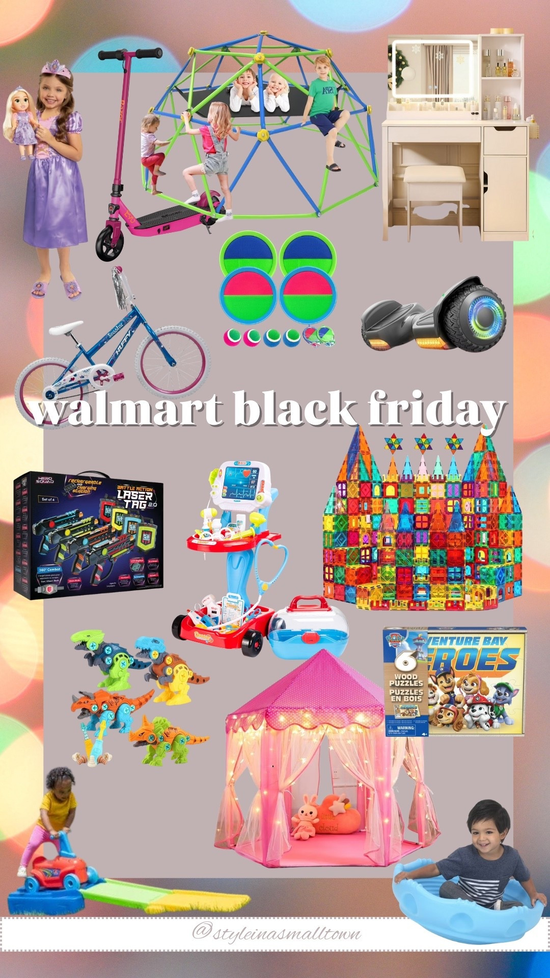 Walmart Black Friday deals are here 

Walmart Black Friday toy deals, Walmart holiday toy sale, Walmart kids’ gifts, Walmart toy rollbacks, Walmart playroom deals, Walmart STEM toys on sale, Walmart baby toys Black Friday, Walmart toddler toys, Walmart toy aisle favorites, Walmart bestselling toys, Walmart Christmas toys, and Walmart Cyber Monday toy discounts

#LTKCyberWeek #LTKGiftGuide #LTKSaleAlert