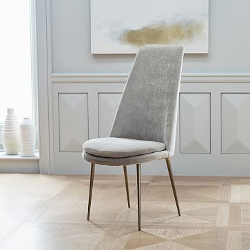 Finley High-Back Upholstered Dining Chair | West Elm (US)