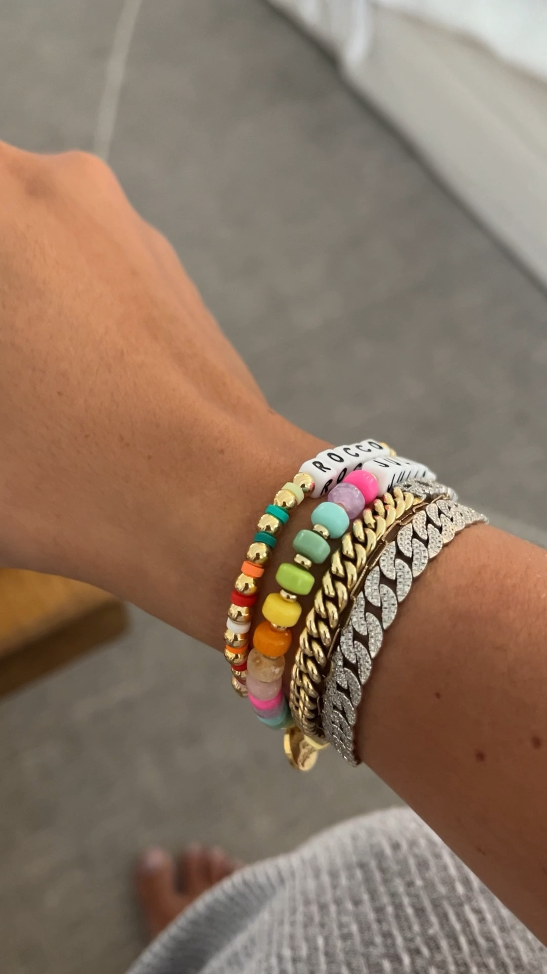 Custom beaded bracelets 