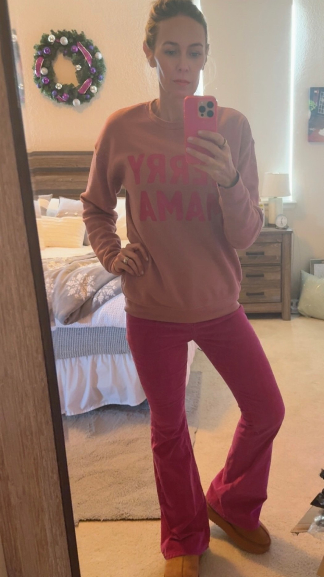 Today’s look for working the holiday shop!

#pinklily #freepeople #ugg 

#LTKHoliday #LTKmomlife #LTKOver40