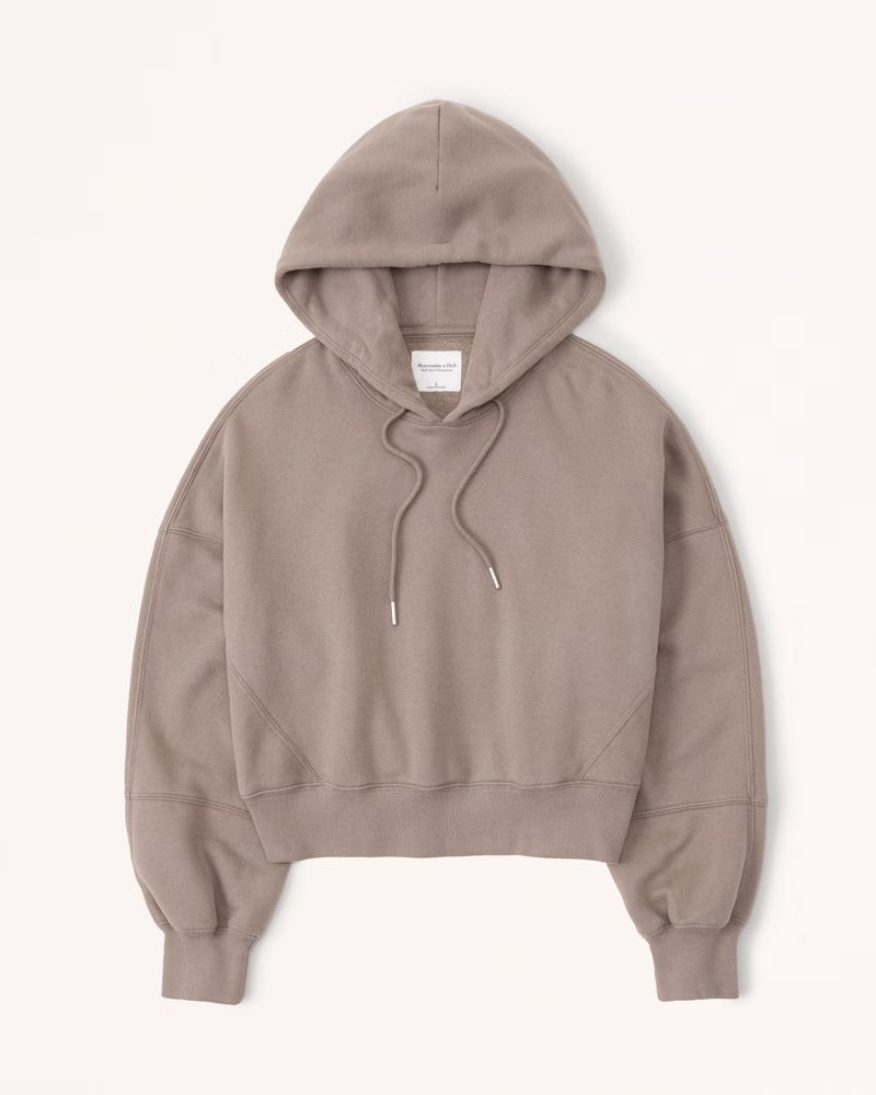 Women's Essential Mini Sunday Hoodie | Women's Clearance | Abercrombie.com | Abercrombie & Fitch (US)