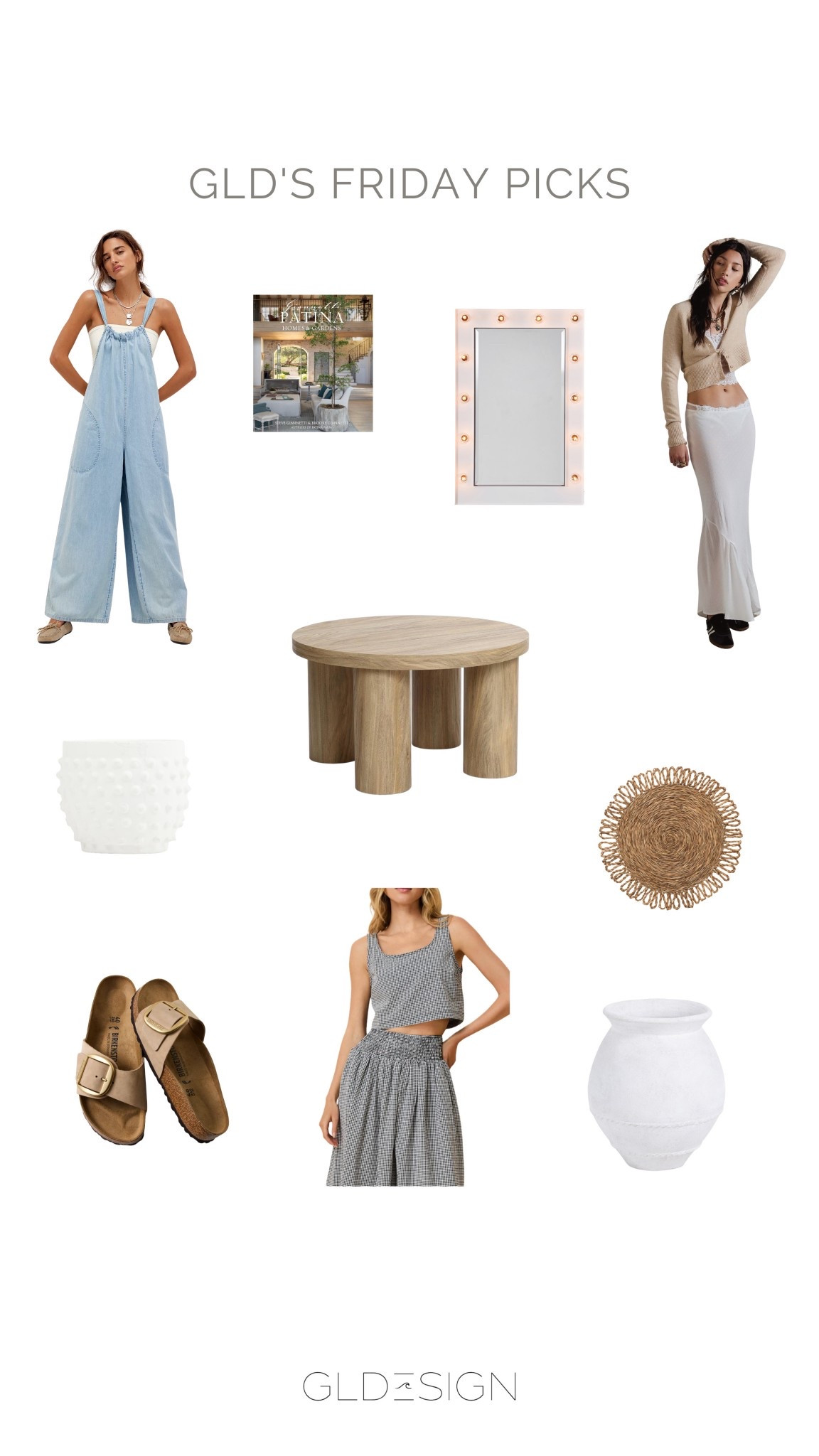 GLDESIGN Friday Picks
#GLDESIGN #LTKdecor #LTKsandals #LTKsummeroutfit #LTKsummer 

#LTKHome #LTKStyleTip #LTKShoeCrush