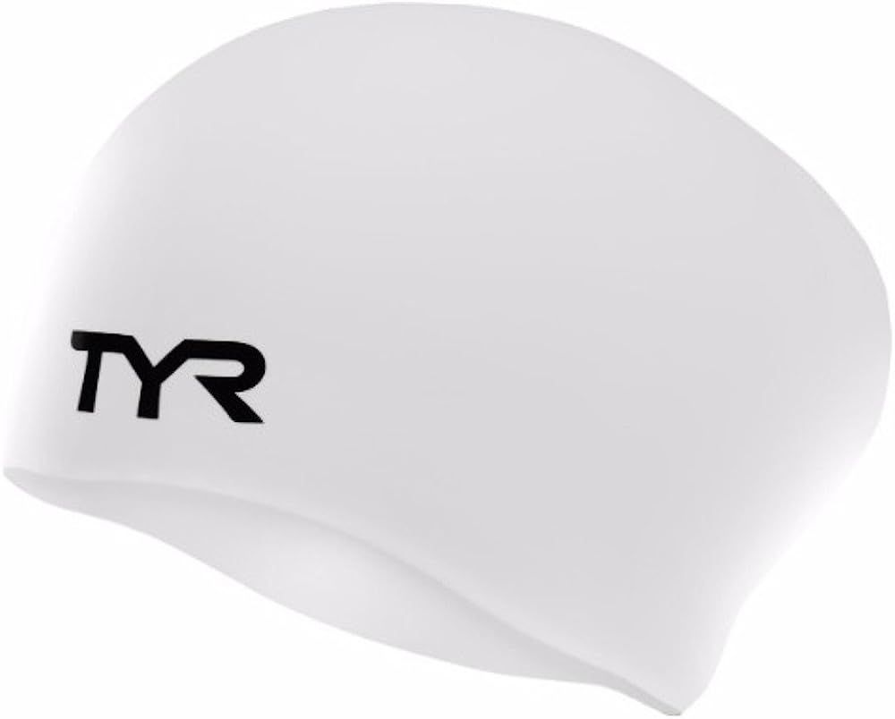TYR Sport Long Hair Silicone Swim Cap | Amazon (US)