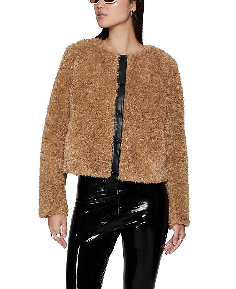 Rebecca Minkoff Wyatt Faux Fur Jacket | Bloomingdale's (US)