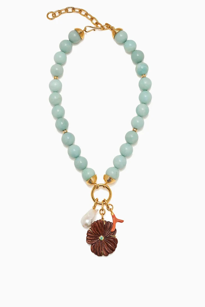 Desert Bloom Necklace in Amazonite | Hampden Clothing