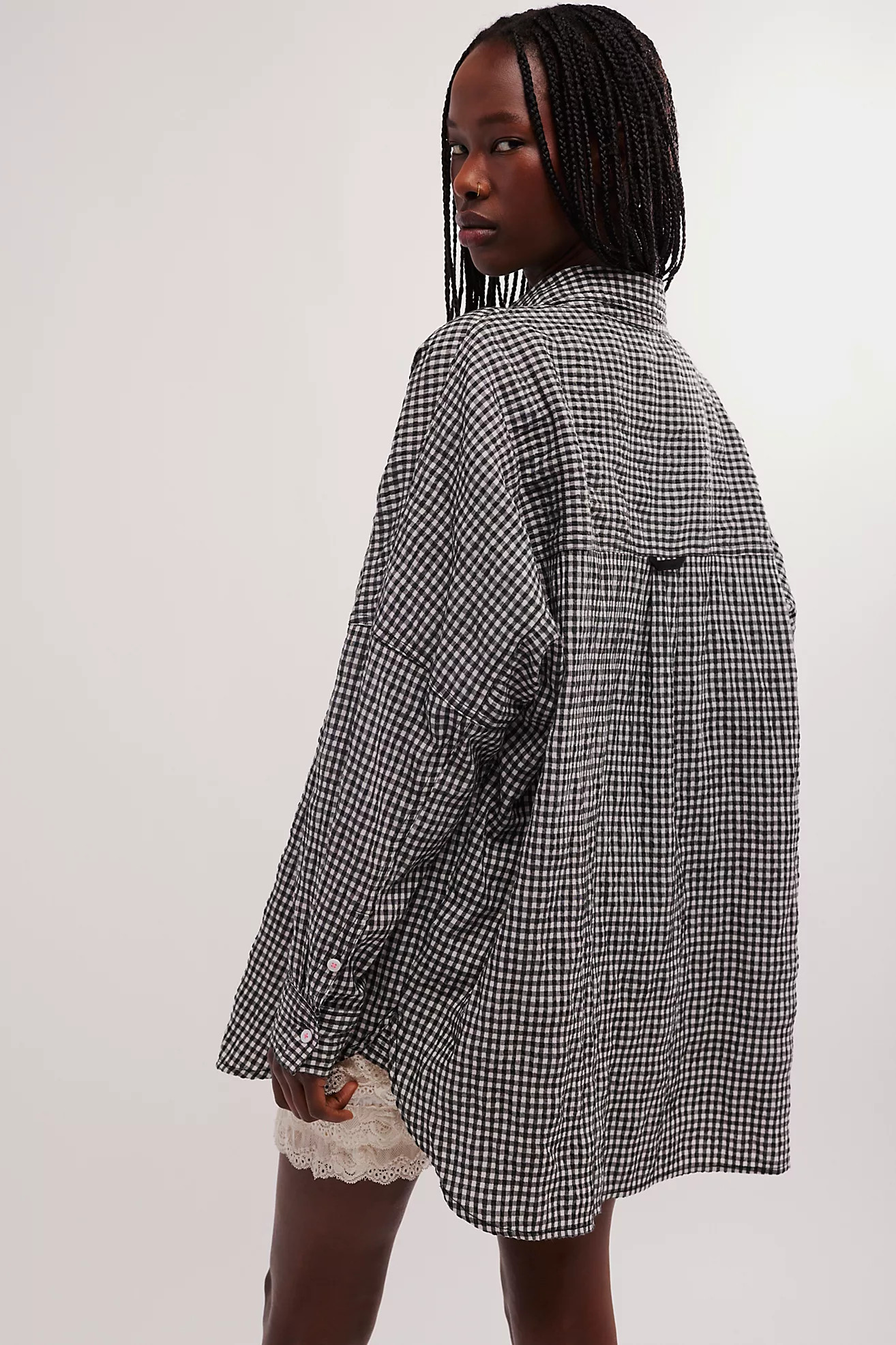 Checked Out Sleep Shirt | Free People (Global - UK&FR Excluded)