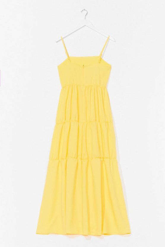 Cami Tiered Maxi Dress | Nasty Gal (US)