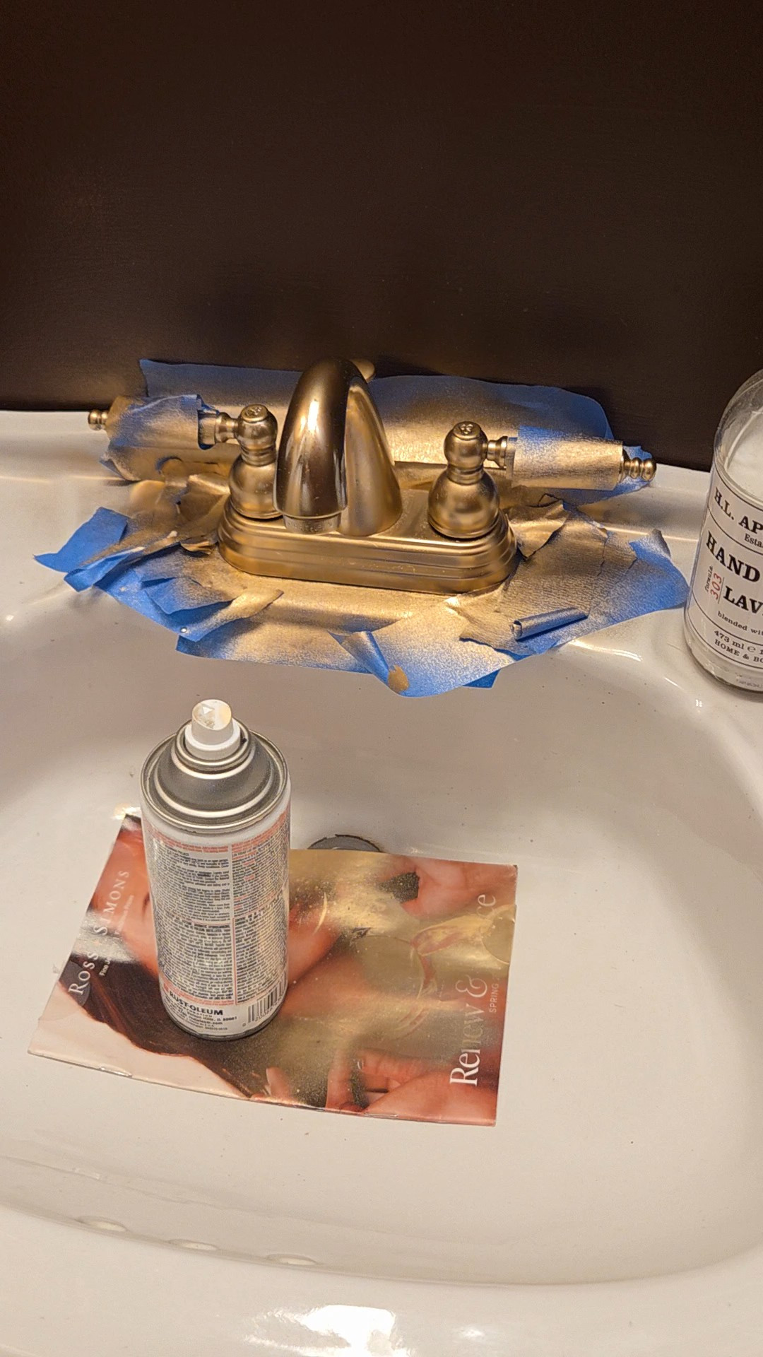 Powder room refresh has begun. I wanted gold/brass fixtures, and I am traveling for work in a few days and didn’t have the patience or quite frankly the budget to order them right now, but I wanted to look ASAP so I did the next best thing sometimes it’s a fun way to test out a look and if it works perfectly, you save some money. If not, you get a sneak peek and can take your time to replace fixtures.￼ I have tagged some really cute accessories. I’m thinking about for the powder room. I’m going to do a bold, pink and green motif inspired by Dorothy Draper and some cottage.￼

#LTKHome #LTKstorytime #LTKdayinmylife