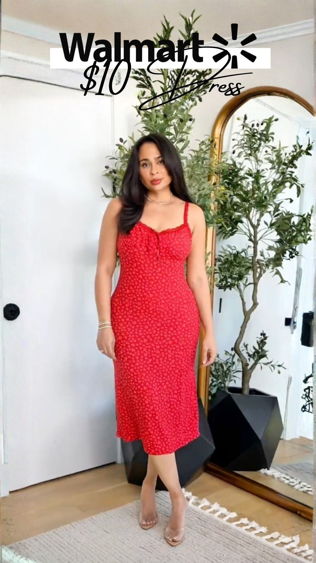 Cutest $10 dress from Walmart! 

#LTKSaleAlert #LTKBeauty #LTKValentine