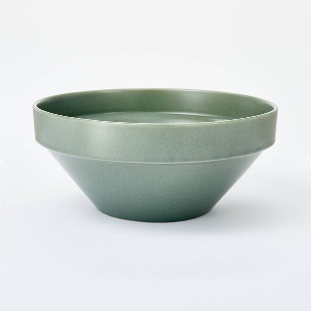 Green Wide Brim Bowl - Threshold&#8482; designed with Studio McGee | Target