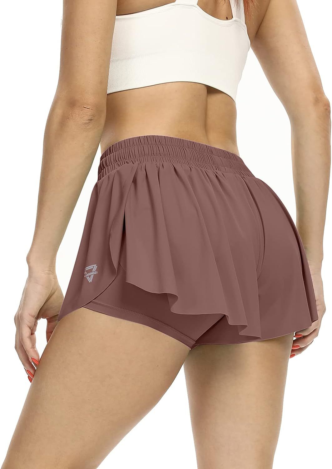 Flowy Skirts for Women Gym Athletic Shorts Workout Running Tennis Skater Golf Cute Skort High Wai... | Amazon (US)