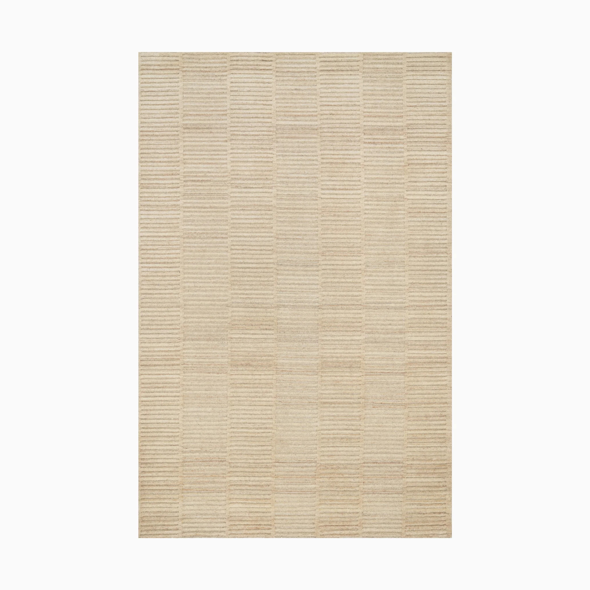 Quinton Wool Blend Rug in Sand | Edward Martin
