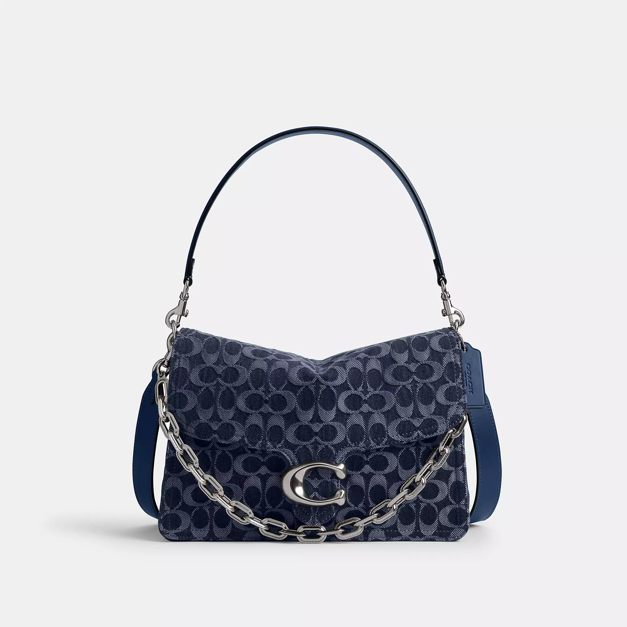 Chain Tabby Shoulder Bag 30 In Signature Denim | Coach (US)