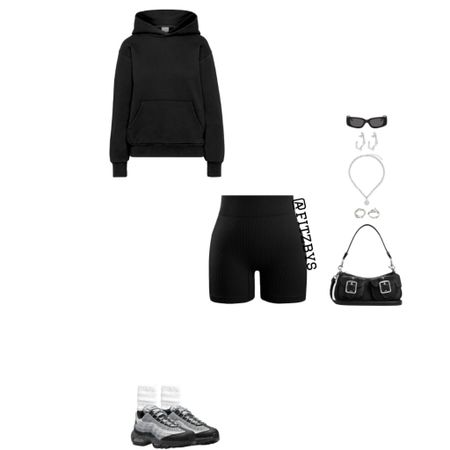 all black outfit 

Hoodie from aritzia, shorts from Amazon linked on my ig!
black hoodie, hoodie, biker shorts, shorts, black biker shorts, Nike sneakers, air max 97 xl, silver jewelry, black sunglasses, black shoulder bag. outfit, style tip, biker shorts, Trendy outfit, 2023 outfit ideas, cute summer outfits, fall outfit, fall style, transitional summer to fall outfits, hoodie season, Lounge outfit, comfy outfit, casual outfit black outfit.

#virtualstylist #outfitideas #outfitinspo #trendyoutfits # fashion #cuteoutfit #summeroutfit #summerstyle #allblackoutfit #bikershorts #hoodie #comfyoutfit #falloutfit #fallstyle 

#LTKfitness #LTKstyletip #LTKSeasonal