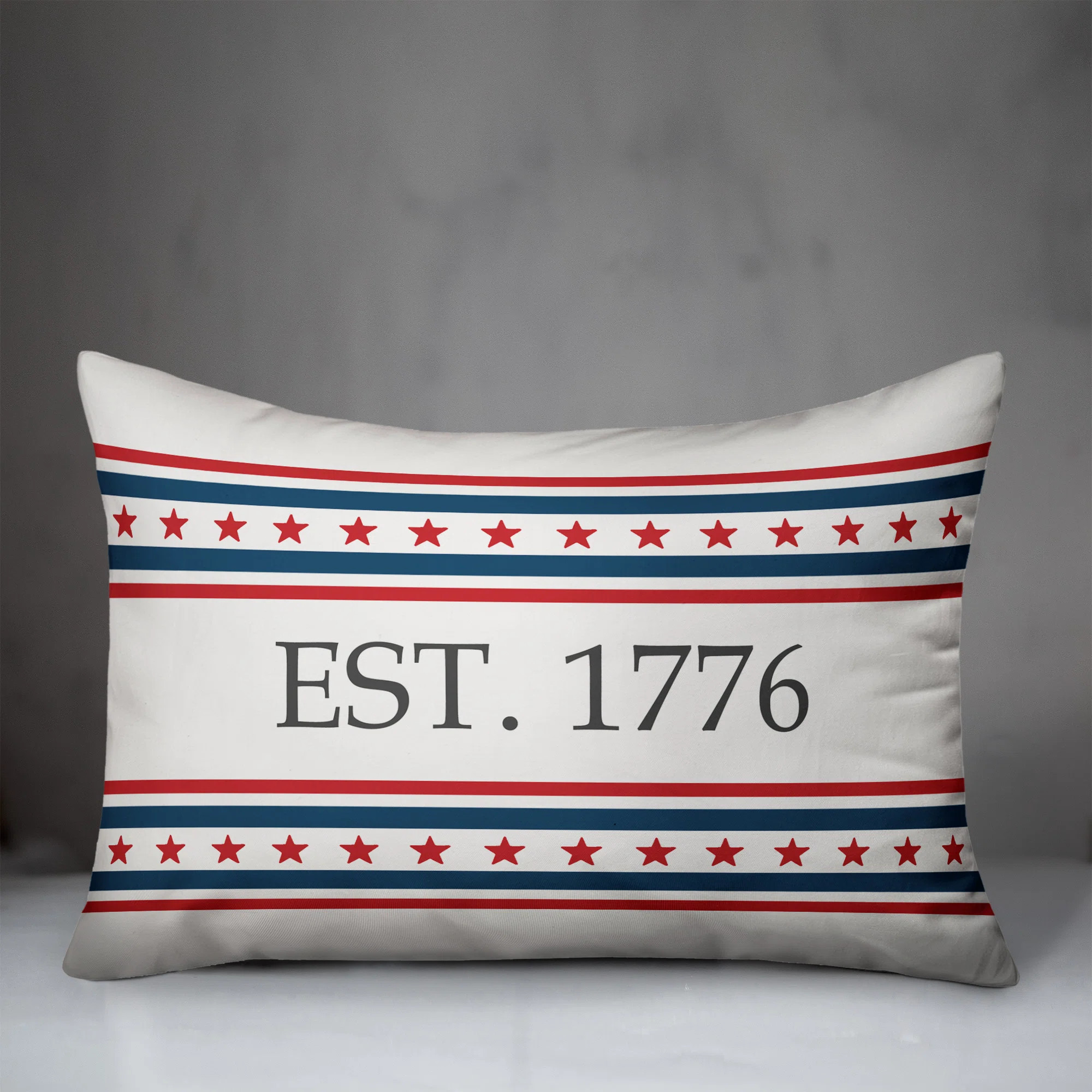 Designs Direct Creative Group  USA Established 1776 Indoor/Outdoor Lumbar Pillow & Reviews | Wayf... | Wayfair North America
