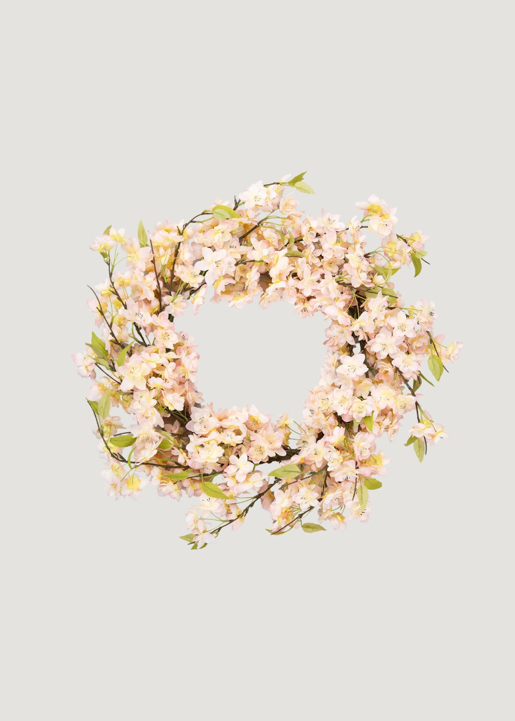 Pink Cherry Blossom Wreath | Artificial Spring Flowers | Afloral | Afloral