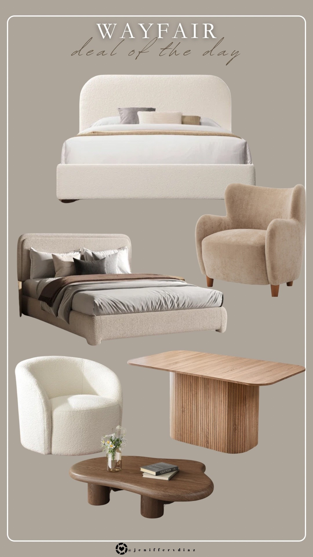 Wayfair early sale deals of the day

Bed
Arm chair
Dining table
Coffee table 

#LTKStyleTip #LTKSaleAlert #LTKHome