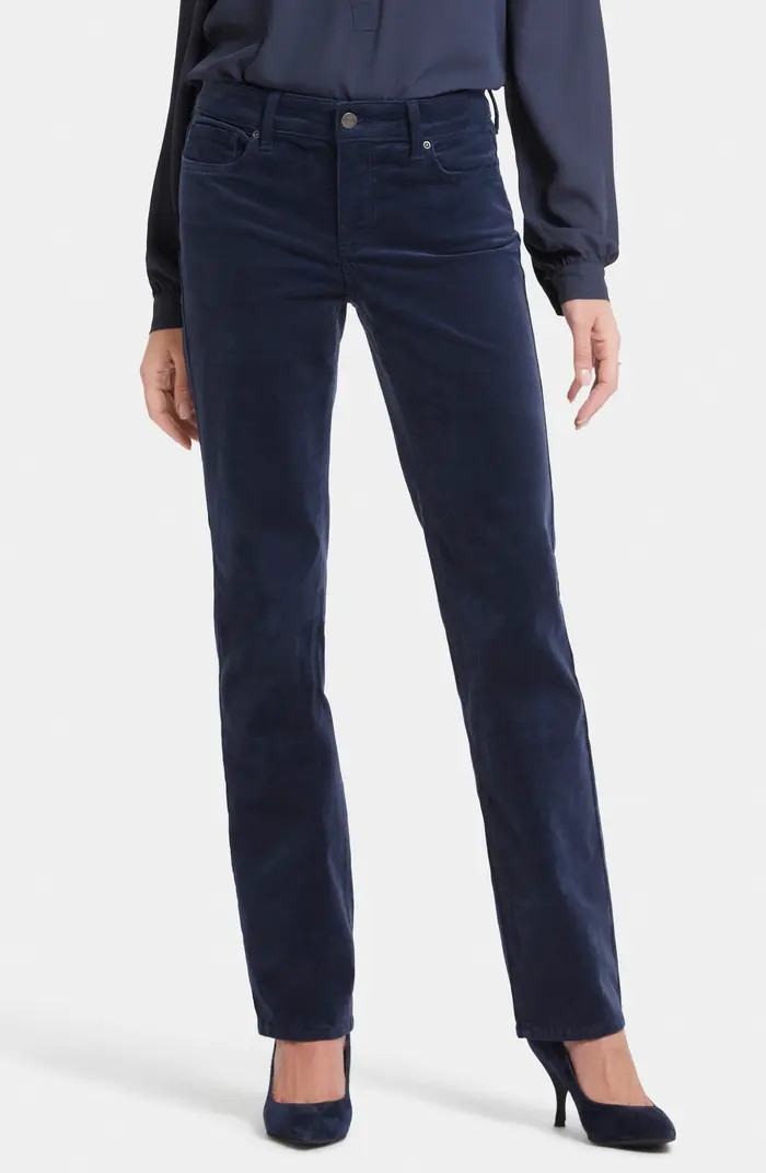 Marilyn Corduroy Straight Leg Pants | Nordstrom