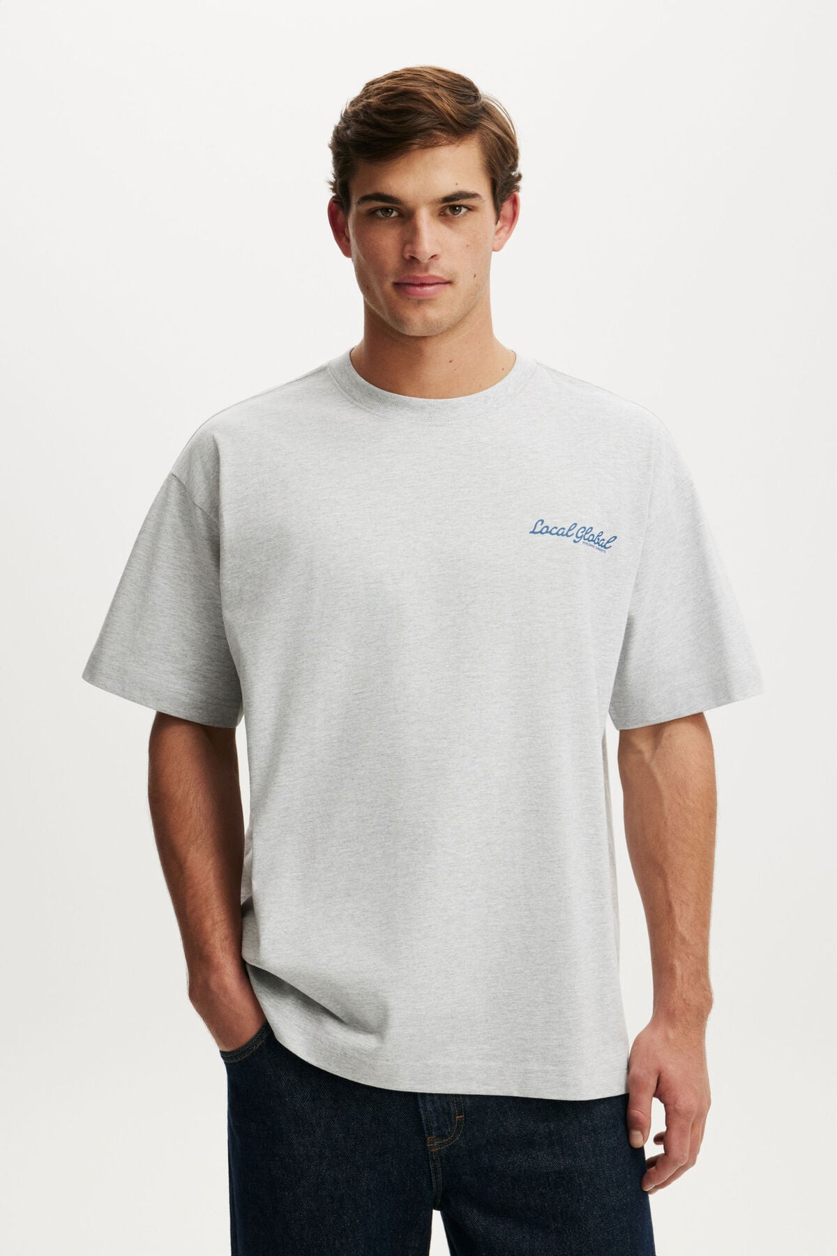 Box Fit Text T-Shirt | Cotton On (US)
