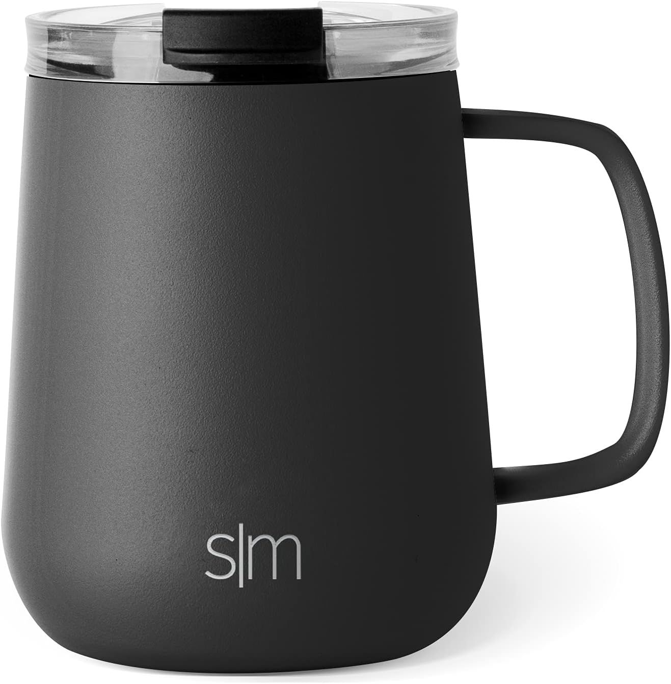 Simple Modern Insulated Coffee Mug with Handle Stainless Steel Voyager Travel Cup with Clear Flip... | Amazon (US)