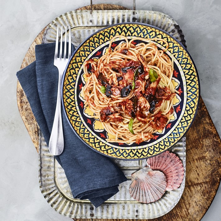 Sicily Ceramic Pasta Bowls | Williams-Sonoma