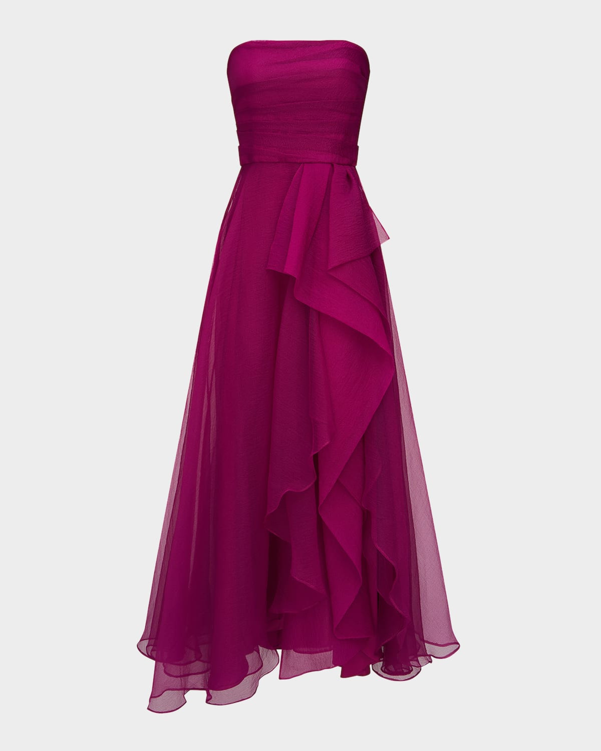 Teresa Draped Strapless Gown | Neiman Marcus