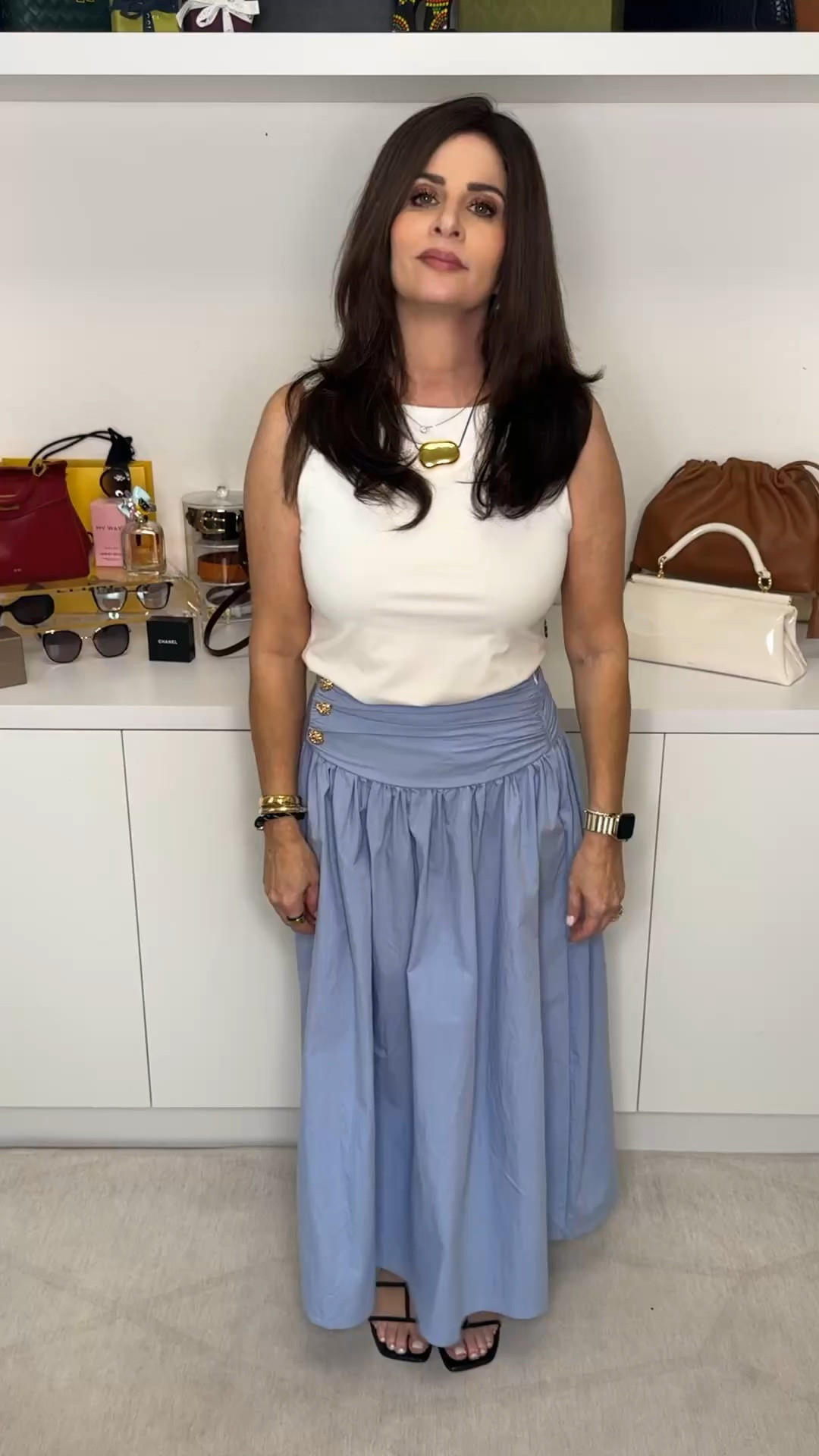 you don’t need a reason to wear the outfit

I used to save pieces for “later”… for something special.
But life taught me—later isn’t promised.

So now, if I love it, I wear it.
Even if it’s just coffee or errands.
The top is a small , the skirt is an XS . 
#wearitnow #dontwaitforaniccasion 



#LTKPetite #LTKOver40 #LTKootd

#LTKOver40 #LTKMothersDay #LTKootd