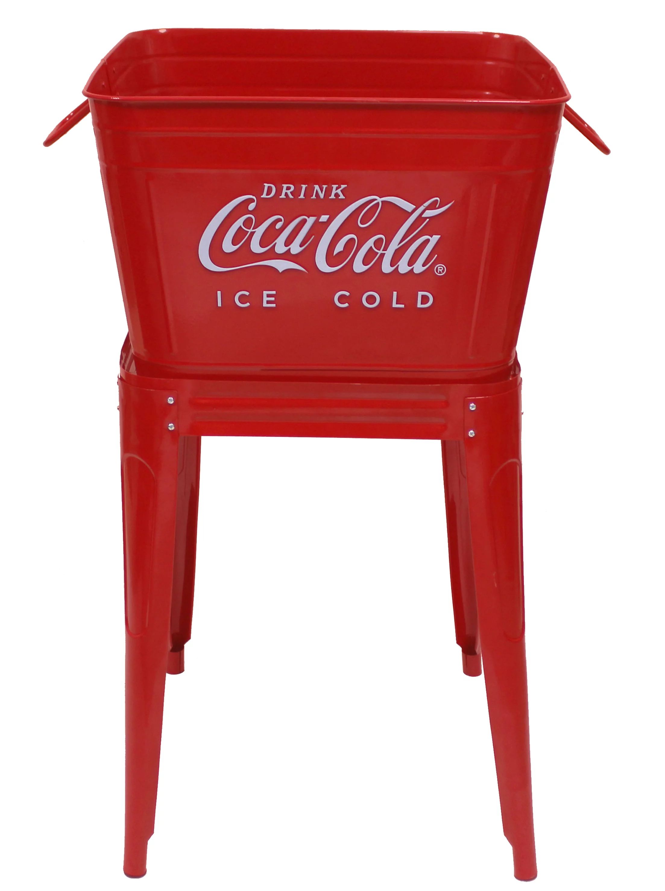 Leigh Country CP 98092 Red 42 Qt. Steel Coca-Cola Wash Tub With Stand - Walmart.com | Walmart (US)