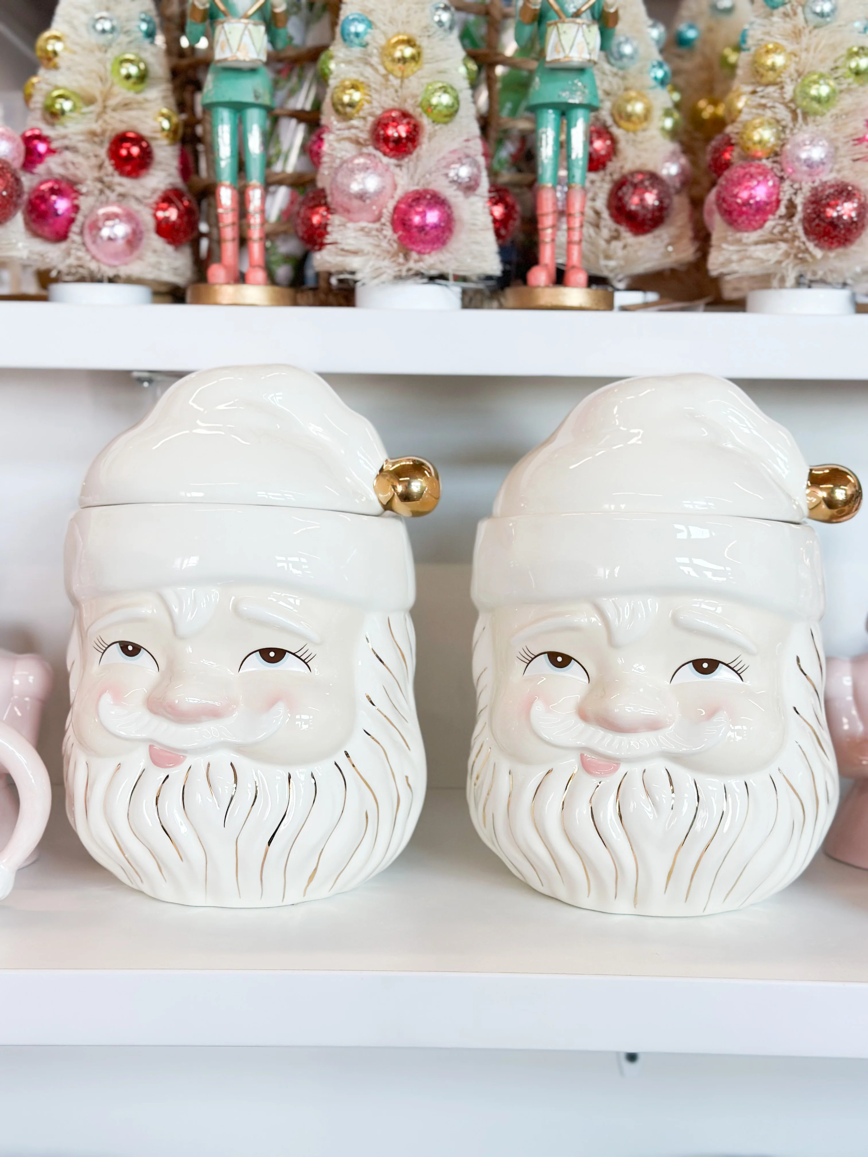 Papa Noel Cookie Jar | Emmacate Boutique