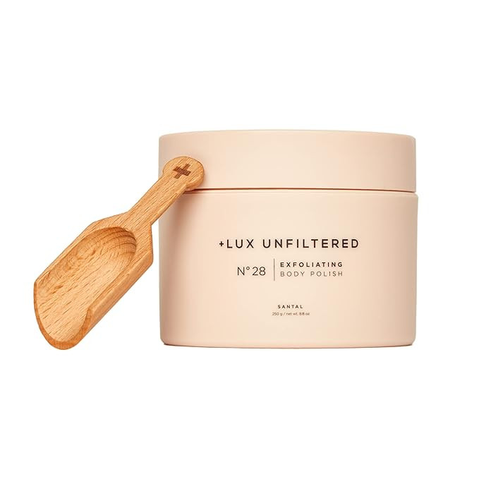 + Lux Unfiltered No 28 Exfoliating Body Polish - Hydrating and Moisturizing Vegan Body Exfoliator... | Amazon (US)