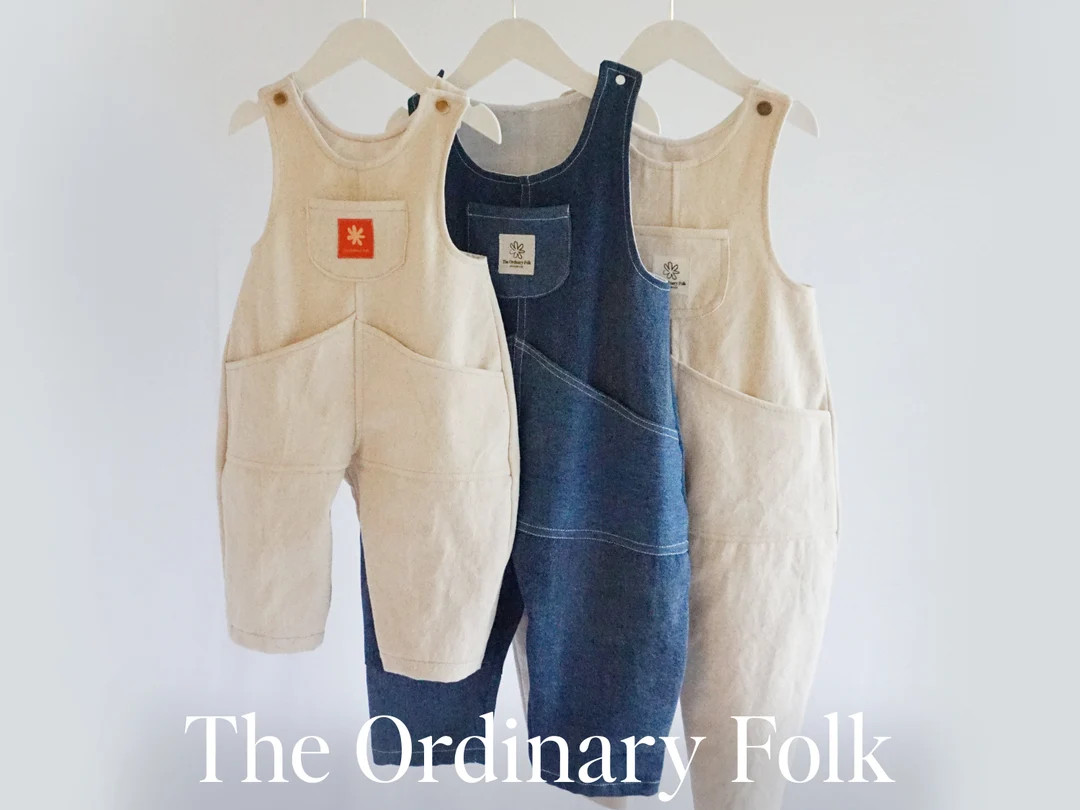 Beginner Friendly Sewing Pattern Kids Overalls Sewing Pattern Baby Boy Baby Girl Oversized Overal... | Etsy (US)