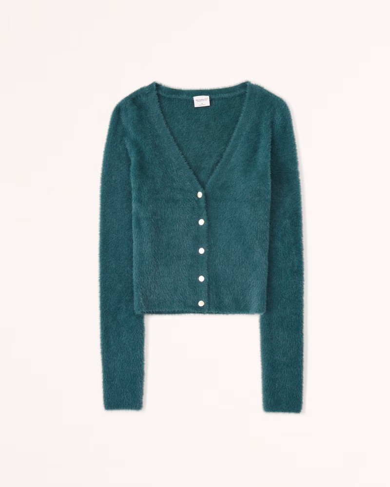 Eyelash Slim Cardigan | Abercrombie & Fitch (US)