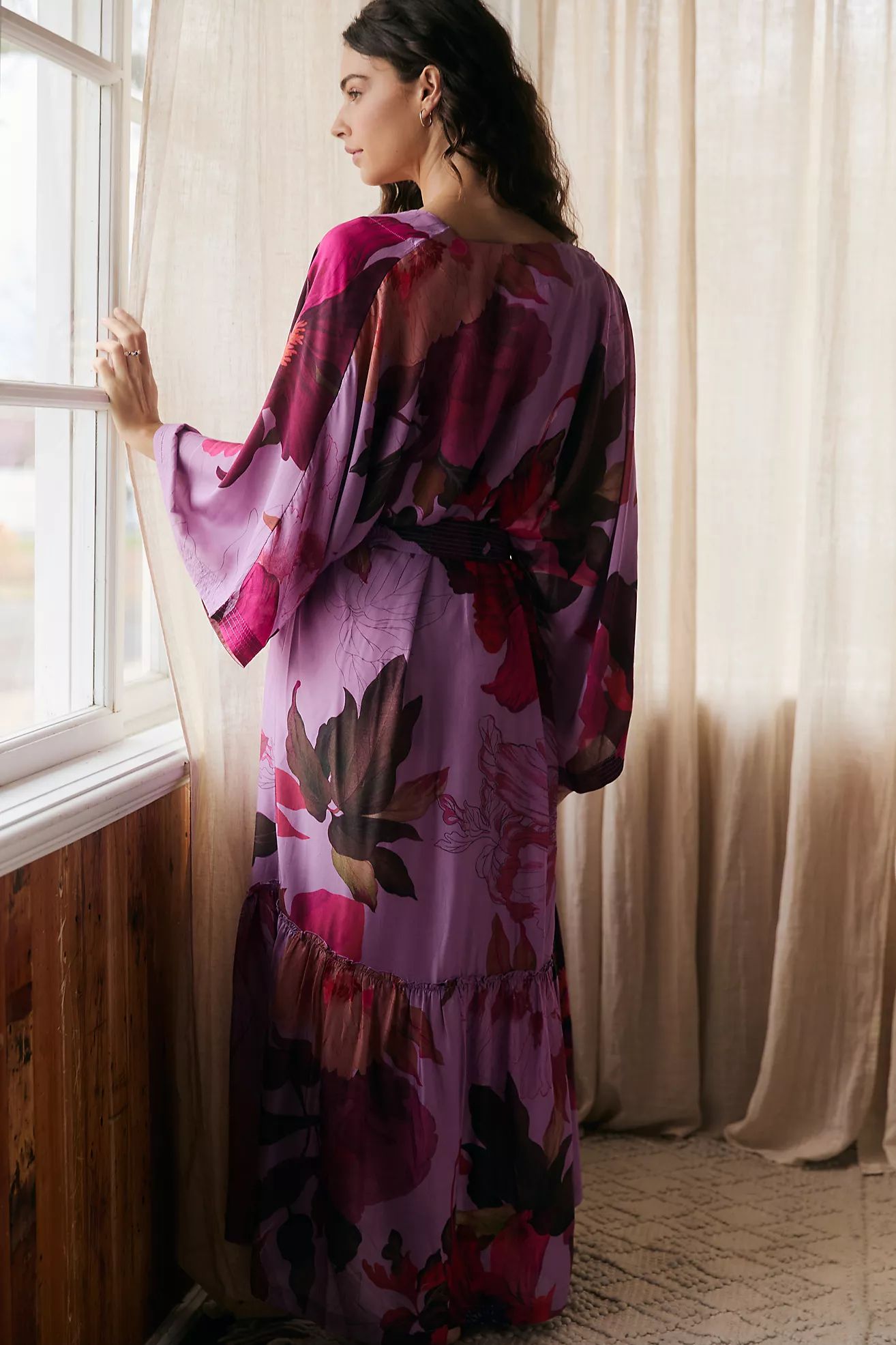 By Anthropologie Long Sleeve Kimono | Anthropologie (US)