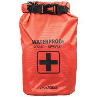 Life+Gear 130-Piece Dry Bag First Aid & Survival Kit | The Home Depot