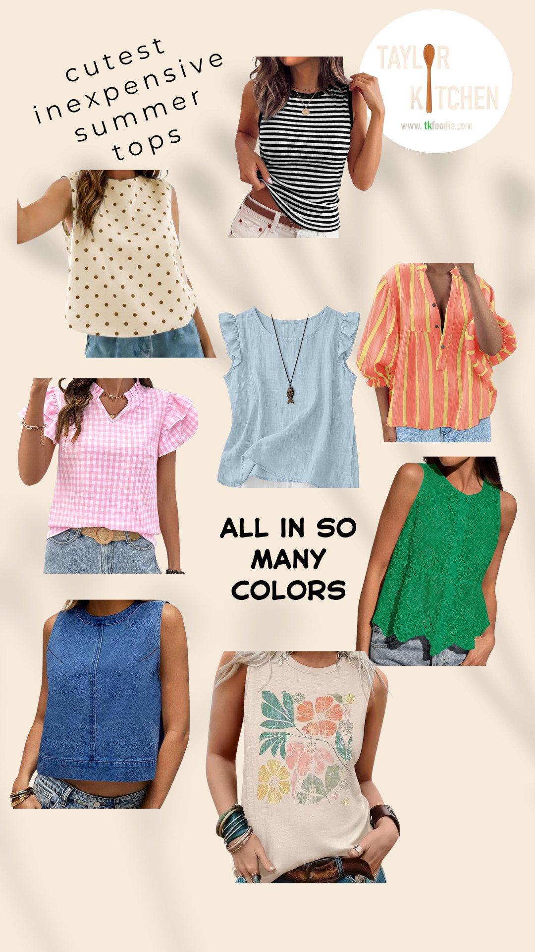 Found some great summer tops that are inexpensive & come in so many colors.🥰

Check out my favorites here on my LTK.  

 #LTKSeasonal #LTKSaleAlert