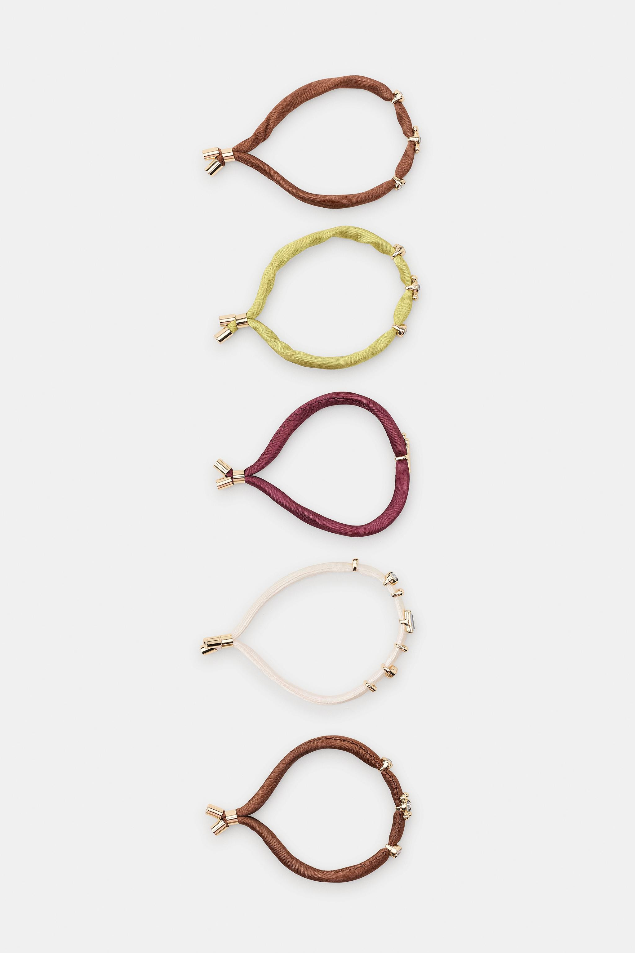 FOUR-PACK OF WOVEN JEWELRY BRACELETS | Zara US