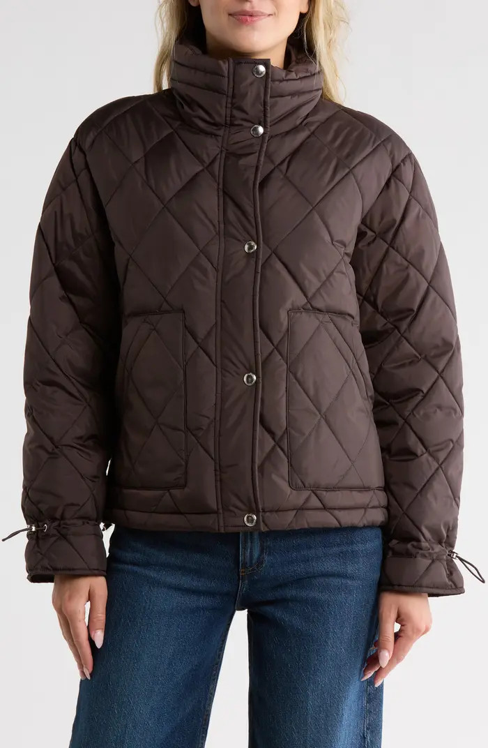 Sam Edelman Patch Pocket Quilted Jacket | Nordstromrack | Nordstrom Rack