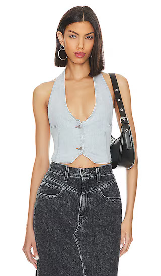 Manny Denim Vest | Revolve Clothing (Global)