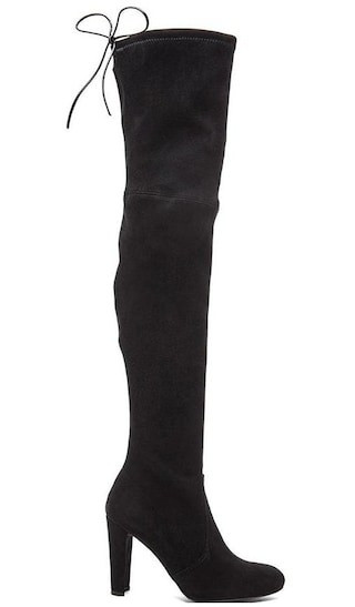 Stuart Weitzman Highland Boot in Black. - size 9.5 (also in 7.5, 8) | Revolve Clothing (Global)