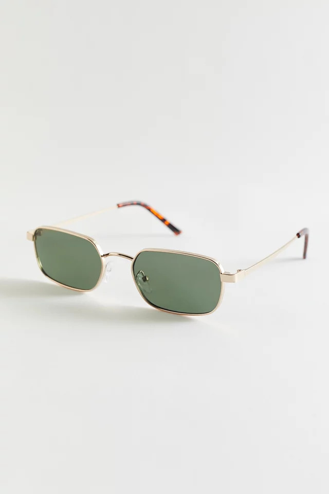 Ruthy Slim Rectangle Sunglasses | Urban Outfitters (US and RoW)