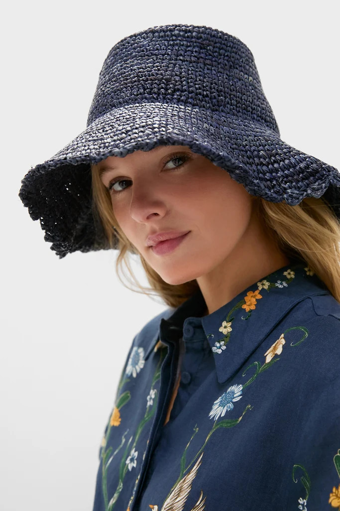 Navy Lacey Hat | Tuckernuck (US)