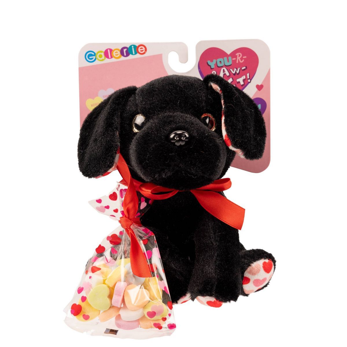 Galerie Valentine's Lab Dog Plush with Candy - 0.93oz | Target