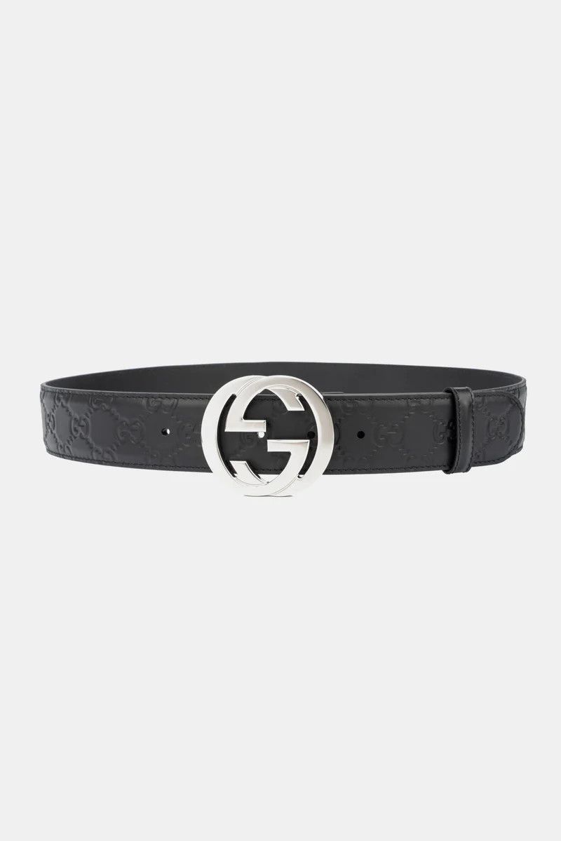 Guccissima Interlocking GG Belt 1.5" | Lord & Taylor