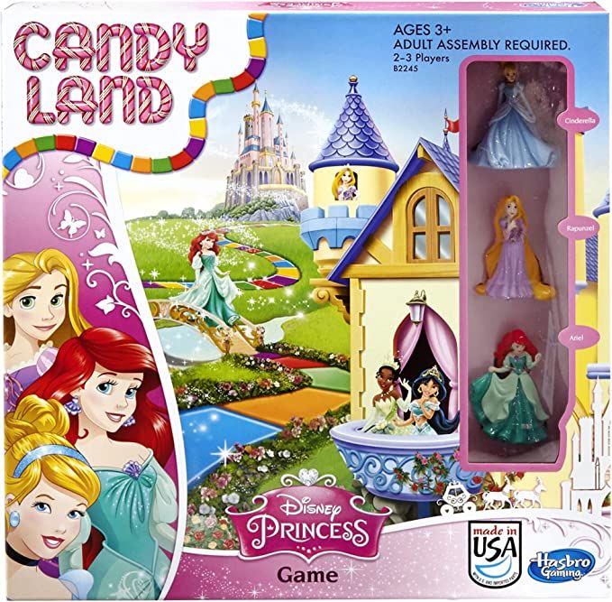 Hasbro Gaming Candy Land Disney Princess Edition Board Game (Amazon Exclusive) | Amazon (US)