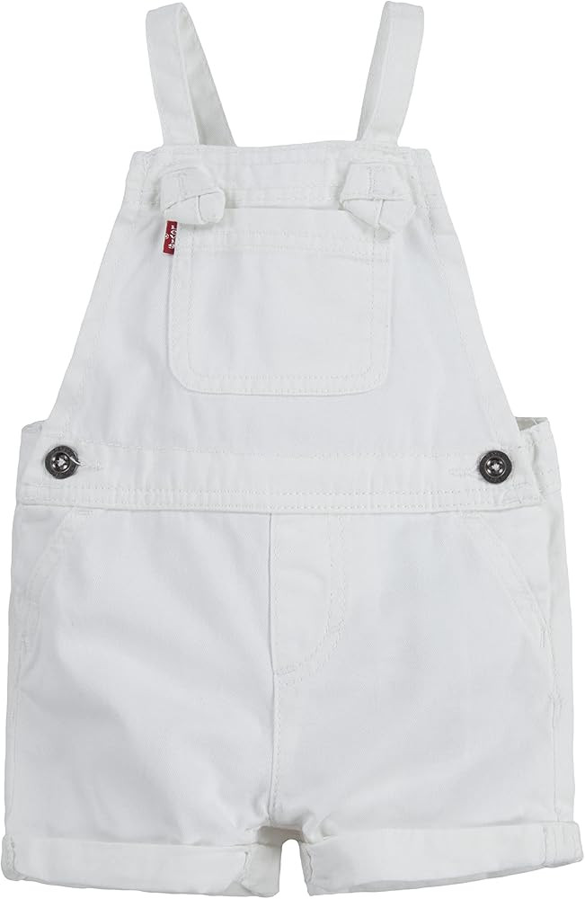 Levi’s Baby Girls’ Denim Shortall | Amazon (US)