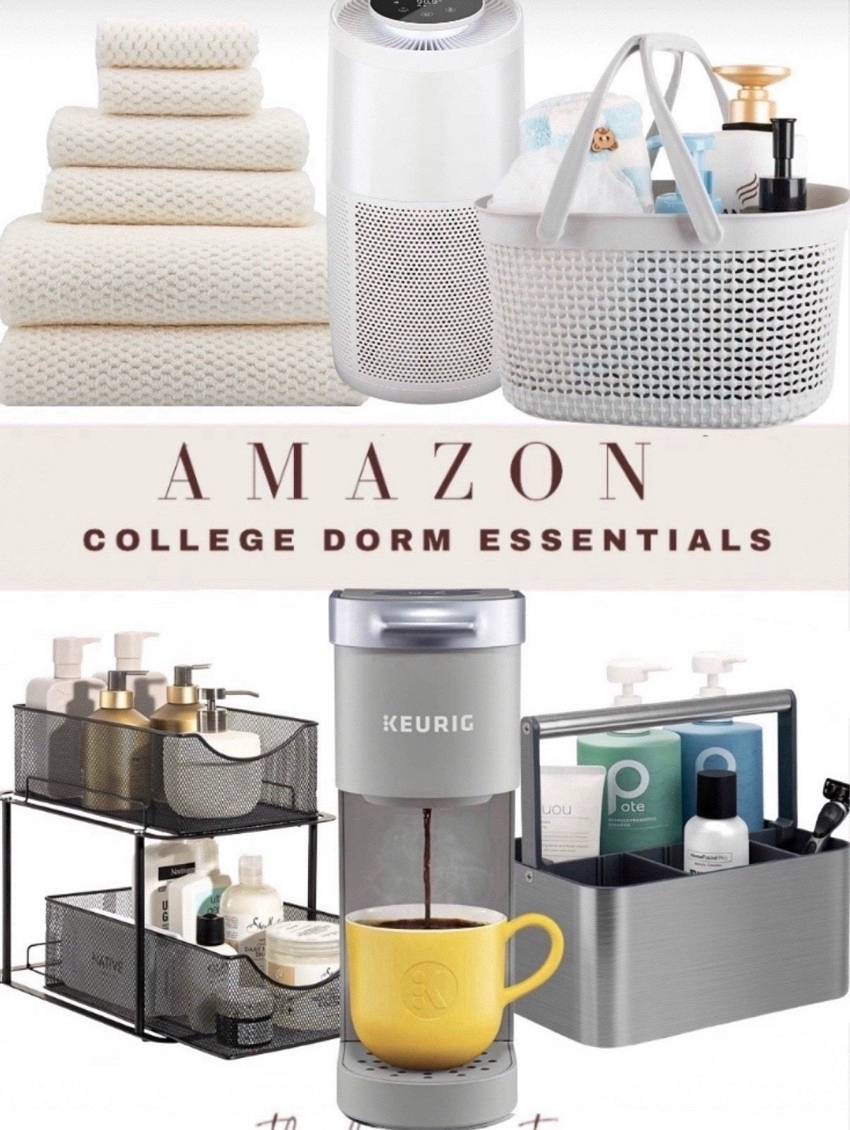 College must-haves
College dorm essentials 
Small space #backtoschool #college23

#LTKxPrimeDay #LTKU #LTKBacktoSchool